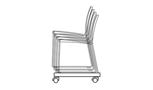 MDF Italia – M1 Trolley by P. Cazzaniga