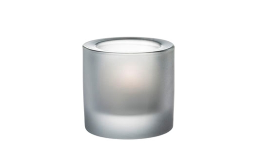 Iittala – Kivi Tealight Candleholder 60mm Frosted by Heikki Orvola