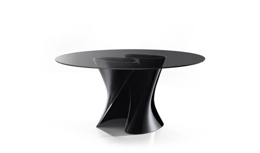 MDF Italia - S Table Black by X. Lust