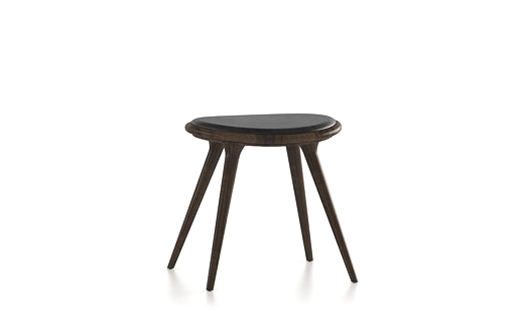 Mater - Low Stool Wood by Signe Bindslev Henriksen & Peter Bundgaard Rützou