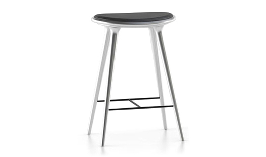 Mater - Counter Stool Aluminum by Signe Bindslev Henriksen & Peter Bundgaard Rützou