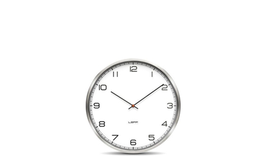 LEFF - One35rc Clock White Arabic by Wiebe Teertstra