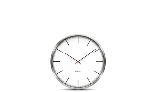 LEFF - One35rc Clock White Index by Wiebe Teertstra