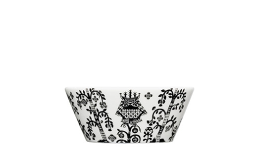 Iittala - Taika Bowl 0.3 L Black by Klaus Haapaniemi