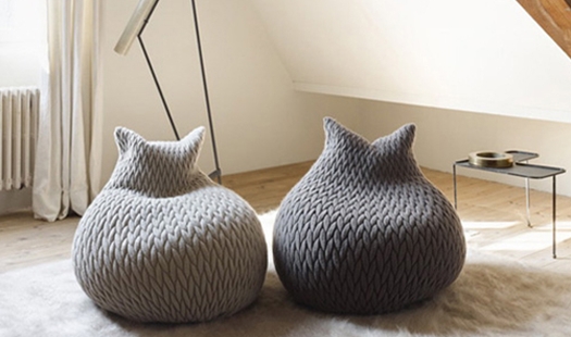 Casalis - Slumber Pouf Large by Aleksandra Gaca | Northern Icon