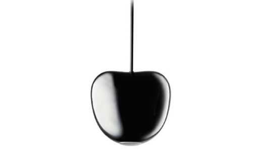 La Femme et la Maison - Cherry Pendant Black by Nika Zupanc