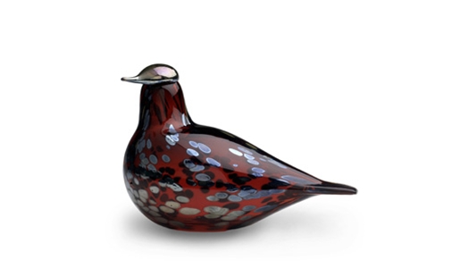 Click here to view larger image Iittala - Ruby Bird by Oiva Toikka