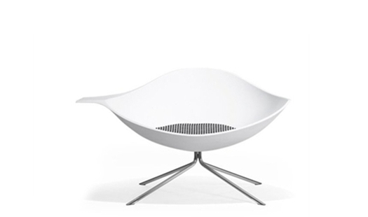 LowArtifort - Low Lotus Upholstered Seat Chair by René Holten Lotus Upholstered Seat