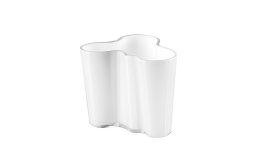Click here to view larger image Iittala - Aalto Vase 95mm opal by Alvar Aalto