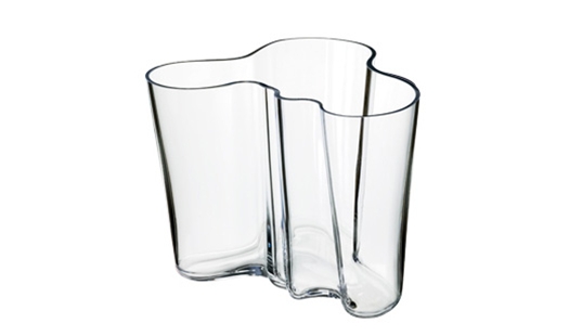 Click here to view larger image Iittala - Aalto Vase 160mm Clear by Alvar Aalto