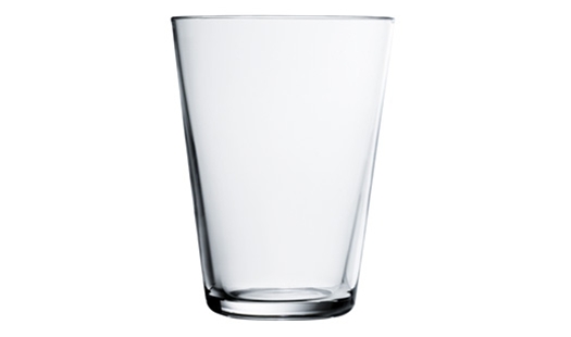 Iittala - Kartio Tumbler 40cl Clear by Kaj Franck