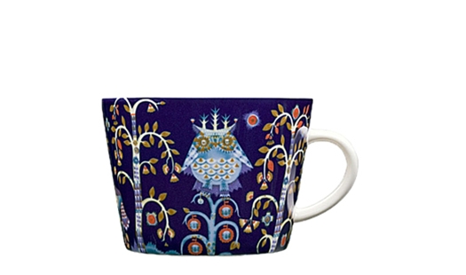 Iittala - Taika Cappuccino Cup 0.2L Blue by Klaus Haapaniemi