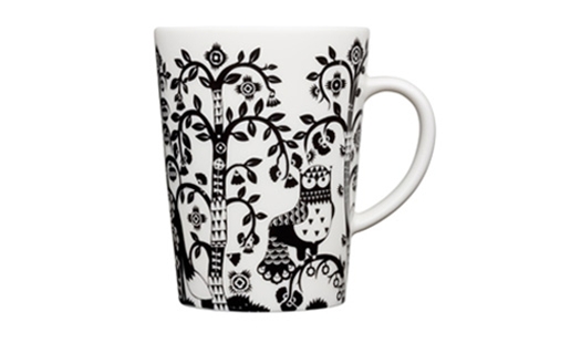 Click here to view larger image Iittala - Taika Mug 0.4 L Black by Klaus Haapaniemi