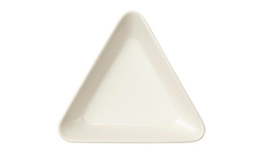 Iittala - Teema Dish Triangle 12cm White by Kaj Franck