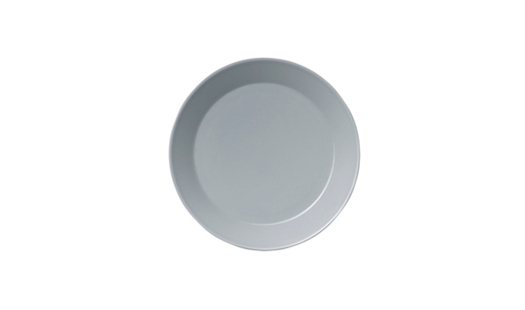 Iittala - Teema Plate Ø17cm Flat Pearl Grey by Kaj Franck
