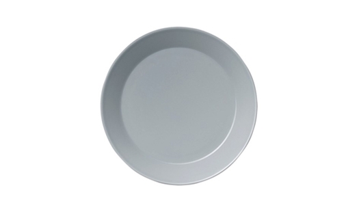 Iittala - Plate Ø21cm Flat Pearl Grey by Kaj Franck
