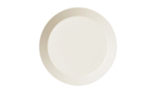 Iittala - Plate Ø23cm Flat White by Kaj Franck
