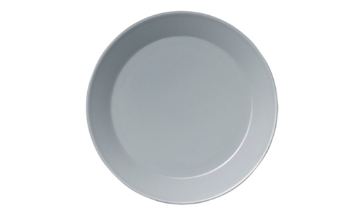 Iittala - Teema Plate 26cm Flat Pearl Grey by Kaj Franck