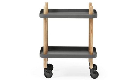 Click here to view larger image Normann Copenhagen - Block Table Dark Grey by Simon Legald