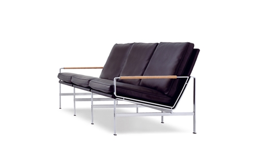Lange Production - FK 6720-3 Three Seat Sofa by Preben Fabricius & Jørgen Kastholm