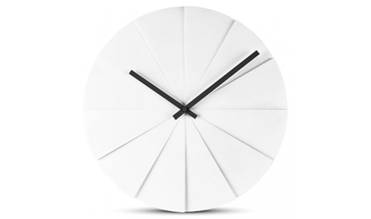 Click here to view larger image LEFF - Scope Clock White by Erwin Termaat
