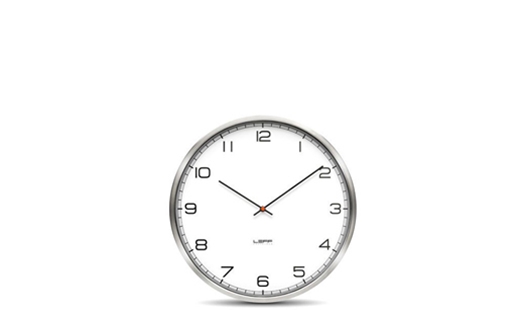 LEFF - One35rc Clock White Arabic by Wiebe Teertstra