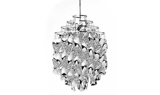 Verpan - Spiral Silver SP01 by Verner Panton