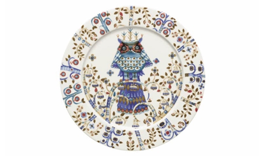 Iittala - Taika Plate 27cm White by Klaus Haapaniemi
