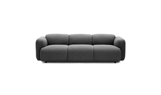 Normann Copenhagen - Swell Sofa 3 Seater by Jonas Wagell