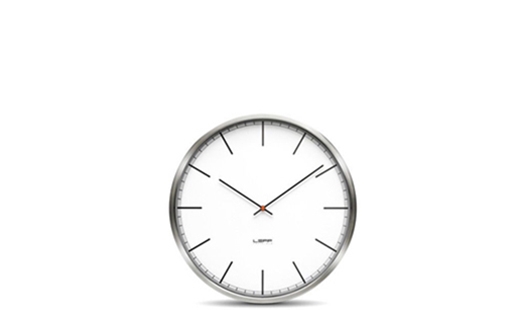 Click here to view larger image LEFF amsterdam - One35 Clock White Index by Wiebe Teertstra