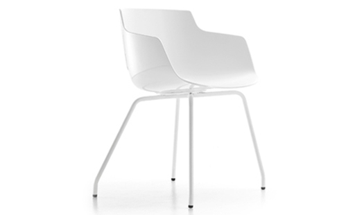 MDF Italia – Flow Slim 4-legged Base by J. M. Massaud