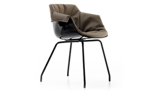MDF Italia – Flow Slim 4-legged Base XL Padded by J. M. Massaud