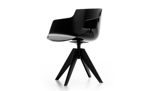 MDF Italia – Flow Slim VN 4-legged Steel Base by Jean-Marie Massaud