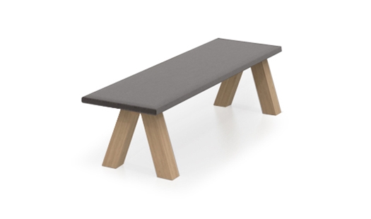 Viccarbe - Trestle Bench by John Pawson