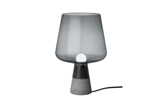 Iittala - Leimu Lamp 300x200mm Grey by Magnus Pettersen