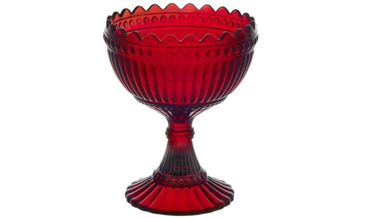 Click here to view larger image Iittala – Maribowl 155mm Cranberry by Oiva Toikka