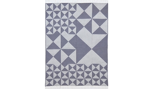 Verpan - VP Mirror Throw Light Grey by Verner Panton