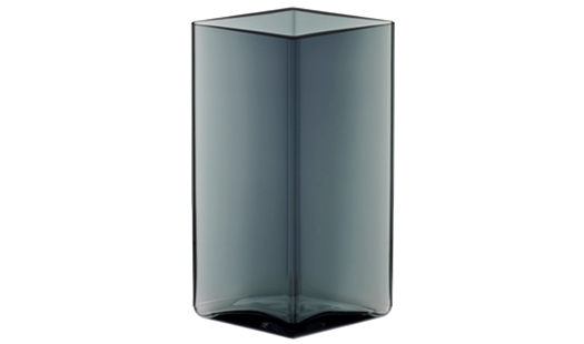 Ruutu Vase 115 x 180mm Grey
