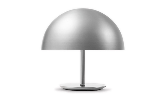 Mater - Aluminium Dome Lamp 25 cm by Todd Bracher