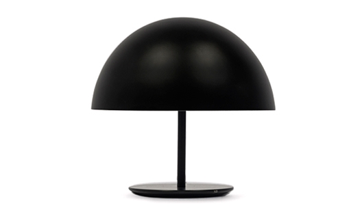 Mater - Black Dome Lamp 25 cm by Todd Bracher