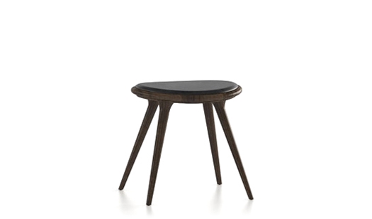 Mater - Low Stool Wood by Signe Bindslev Henriksen & Peter Bundgaard Rützou
