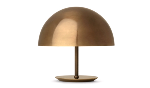 Mater - Copper Dome Lamp 25 cm by Todd Bracher