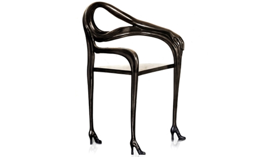Leda Armchair Sculpture — Black Label