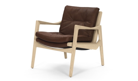 Euvira Lounge Chair Oak