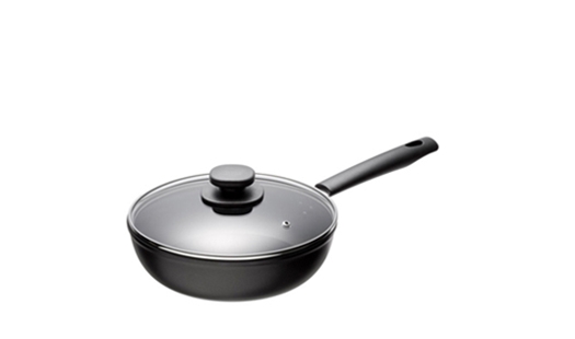 Hard Face Saute Pan With Lid 24cm