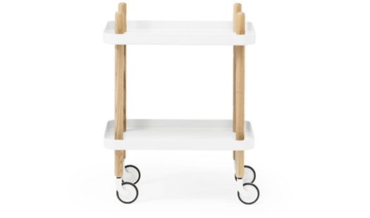Block Table White
