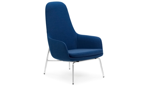 Era Lounge Chair High Metal Base
