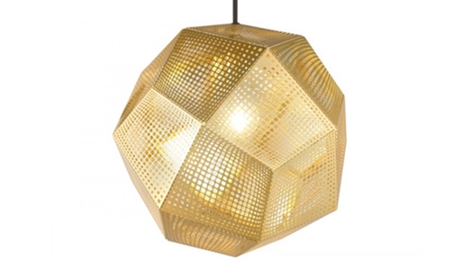 Etch Pendant Brass