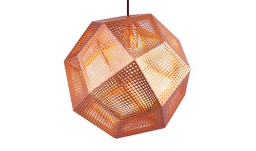 Click here to view larger image Etch Pendant Copper