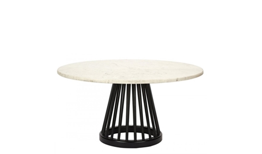 Click here to view larger image Fan Table Black Birch